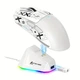 Ігрова комп'ютерна миша Attack Shark X11 з 2.4G / Bluetooth / провідним підключенням + магнітна зарядна станція з підсвічуванням - изображение 1