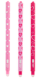 Набір ручок пиши-стирай Happy Color Pink Love 0,5 mm Синій 40 шт (ZES5902979023262) - зображення 2