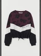 Світшот H&M дівчинці 146-152 на 10/12 років Бордо - изображение 3