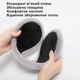 Теплі навушники не заважають слуху (вухогрілки) сірі 13 см, 162809 - зображення 3