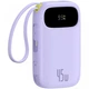 УМБ Baseus EnerFill FC31 20000mAh 45W PD QC с встроенными кабелями USB-C/Lightning (E0028D02) - изображение 1
