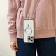 Чохол (накладка) Samsung S926 Galaxy S24 Plus, Crossbody Lanyard Clear, MagSafe, Зелений - 530673 - зображення 8