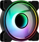 Корпусний вентилятор AeroCool Mirage 12 ARGB 120 мм, чорний (ACF3-MR10217.11) - зображення 2