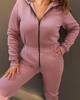 Комбинезон флисовый Come See And Buy Зима 50-52 Пудровый - изображение 3