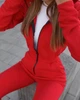 Комбинезон флисовый Come See And Buy Зима 50-52 Красный - изображение 5