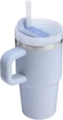 Термокружка Stanley Quencher H2.0 Dew Drop с ручкой и трубочкой 591мл Белый - изображение 1