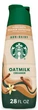 Рослинні вершки Starbucks Horchata Shaken Espresso Oatmilk Creamer 828 мл - зображення 1