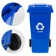 Набір контейнерів для сміття EcoToys 5819 120 л х 3 шт (MO-120G-8-9-13) - зображення 6