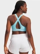 Спортивный топ для бега женский Under Armour Crossback Mid Bra 1361034-494 S Голубой (197779752695) - изображение 8