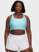 Спортивный топ для бега женский Under Armour Crossback Mid Bra 1361034-494 S Голубой (197779752695) - изображение 9