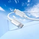 USB кабель Hoco X107 Favor, Type-C, 1.2 м., Білий - 494979 - зображення 3