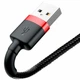 USB кабель Baseus CALKLF-C19 Cafule Apple iPhone SE 2022 / iPhone 14 Pro Max / iPhone 14 Plus / iPhone 14 Pro / iPhone 14 / iPhone 13 Pro / iPhone 13 Mini / iPhone 13 / iPhone 13 Pro Max / iPhone 12 Mini / iPhone 12 Pro Max, Lightning, 2.0 м., - 229033 - изображение 5