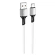 USB кабель Borofone BX83, Type-C, 1.0 м., Білий - 321057 - зображення 1