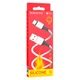 USB кабель Borofone BX83, Type-C, 1.0 м., Білий - 321057 - зображення 3