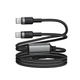 USB кабель AceFast C22-02, Type-C, 1.2 м., Черный - 673660 - изображение 4