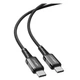 USB кабель Acefast C1-03, Type-C, 1.2 м., Черный - 323707 - изображение 2