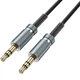 AUX кабель Hoco UPA31 Cindy, 1.0 м., 3.5 мм., Черный - 552288 - изображение 3