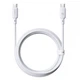 USB кабель Baseus P10377704213-01 Silky, Type-C, 2.0 м., Белый - 565549 - изображение 1