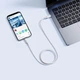 USB кабель Baseus P10377700213-01 Silky Apple iPhone SE 2022 / iPhone 14 Pro Max / iPhone 14 Plus / iPhone 14 Pro / iPhone 14 / iPhone 13 Pro / iPhone 13 Mini / iPhone 13 / iPhone 13 Pro Max / iPhone 12 Mini / iPhone 12 Pro Max, Lightning, 2.0 - 565545 - зображення 5