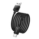 USB кабель Borofone BX120 Placer, Type-C, 1.0 м., Чорний - 643082 - зображення 3