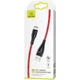USB кабель Usams US-SJ398 U41 Braided, Type-C, 3.0 м., Красный - 605900 - изображение 8