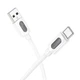 USB кабель Borofone BX114 Structure, Type-C, 1.0 м., Белый - 575553 - изображение 2