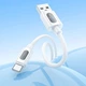 USB кабель Borofone BX114 Structure, Type-C, 1.0 м., Белый - 575553 - изображение 4