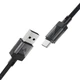 USB кабель AceFast C12-04, Type-C, 1.2 м., Черный - 569904 - изображение 4