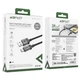 USB кабель AceFast C12-04, Type-C, 1.2 м., Черный - 569904 - изображение 7