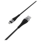 USB кабель Borofone BX32 Munificent, MicroUSB, 1.0 м., Чорний - 195050 - зображення 1
