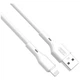 USB кабель XO NB230 Rock Series Apple iPhone SE 2022 / iPhone 14 Pro Max / iPhone 14 Plus / iPhone 14 Pro / iPhone 14 / iPhone 13 Pro / iPhone 13 Mini / iPhone 13 / iPhone 13 Pro Max / iPhone 12 Mini / iPhone 12 Pro Max, Lightning, 1.0 м., Белый - 376504 - изображение 2