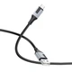 USB кабель Borofone BX101 Creator, MicroUSB, 1.0 м., Черный - 444515 - изображение 2