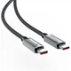 USB кабель AceFast C19-03, Type-C, 1.2 м., Чорний - 597771 - зображення 4