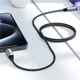 USB кабель AceFast C19-03, Type-C, 1.2 м., Чорний - 597771 - зображення 5
