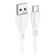 USB кабель Borofone BX121 Energy, Type-C, 1.0 м., Белый - 665832 - изображение 1