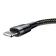 USB кабель Baseus CALKLF-CG1 Cafule Apple iPhone SE 2022 / iPhone 14 Pro Max / iPhone 14 Plus / iPhone 14 Pro / iPhone 14 / iPhone 13 Pro / iPhone 13 Mini / iPhone 13 / iPhone 13 Pro Max / iPhone 12 Mini / iPhone 12 Pro Max, Lightning, 2.0 м., - 299460 - изображение 3