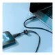 USB кабель Acefast C3-01 Apple iPhone SE 2022 / iPhone 14 Pro Max / iPhone 14 Plus / iPhone 14 Pro / iPhone 14 / iPhone 13 Pro / iPhone 13 Mini / iPhone 13 / iPhone 13 Pro Max / iPhone 12 Mini / iPhone 12 Pro Max / iPhone 12 Pro, Lightning, 1.2 - 329176 - зображення 2