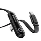 USB кабель Baseus P10382500121-01 MVP 3, Type-C, 2.0 м., Чорний - 569937 - зображення 2