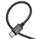 USB кабель Borofone BX87 Sharp, Type-C, 1.0 м., Чорний - 399161 - зображення 2
