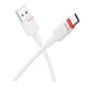 USB кабель Borofone BX110, Type-C, 1.0 м., Белый - 590395 - изображение 2