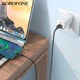 USB кабель Borofone BX113, Type-C, 2.0 м., Чорний - 533343 - зображення 4