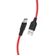 USB кабель Hoco X21 Plus Silicone, Type-C, 1.0 м., Черный - 191428 - изображение 2