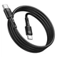 USB кабель Hoco X83, Type-C, 1.0 м., Чорний - 323734 - зображення 2