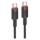 USB кабель Borofone BX110, Type-C, 1.0 м., Чорний - 590388 - зображення 1