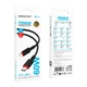 USB кабель Borofone BX110, Type-C, 1.0 м., Чорний - 590388 - зображення 5