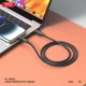 USB кабель XO NB265 Minimalist, Type-C, 1.0 м., Чорний - 481587 - зображення 2