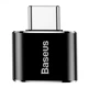Адаптер Baseus CATOTG-01, USB, Type-C, Чорний - 434490 - зображення 1