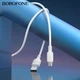 USB кабель Borofone BX113, MicroUSB, 1.0 м., Белый - 533337 - изображение 4