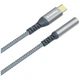 OTG адаптер ColorWay CW-AD-CJ, Type-C, 0.15 м., 3.5 мм., Серый - 643600 - изображение 2