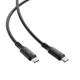 USB кабель AceFast C17-03, Type-C, 1.2 м., Чорний - 593266 - зображення 4